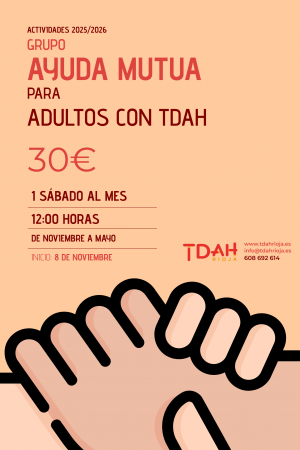 Grupo de ayuda mutua para adultos con TDAH