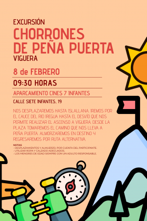 Excursión Chorrones de Peña Puerta Viguera