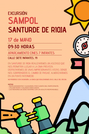 Excursión Sampol, Santurde de Rioja