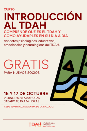 Curso iniciación al TDAH 2026